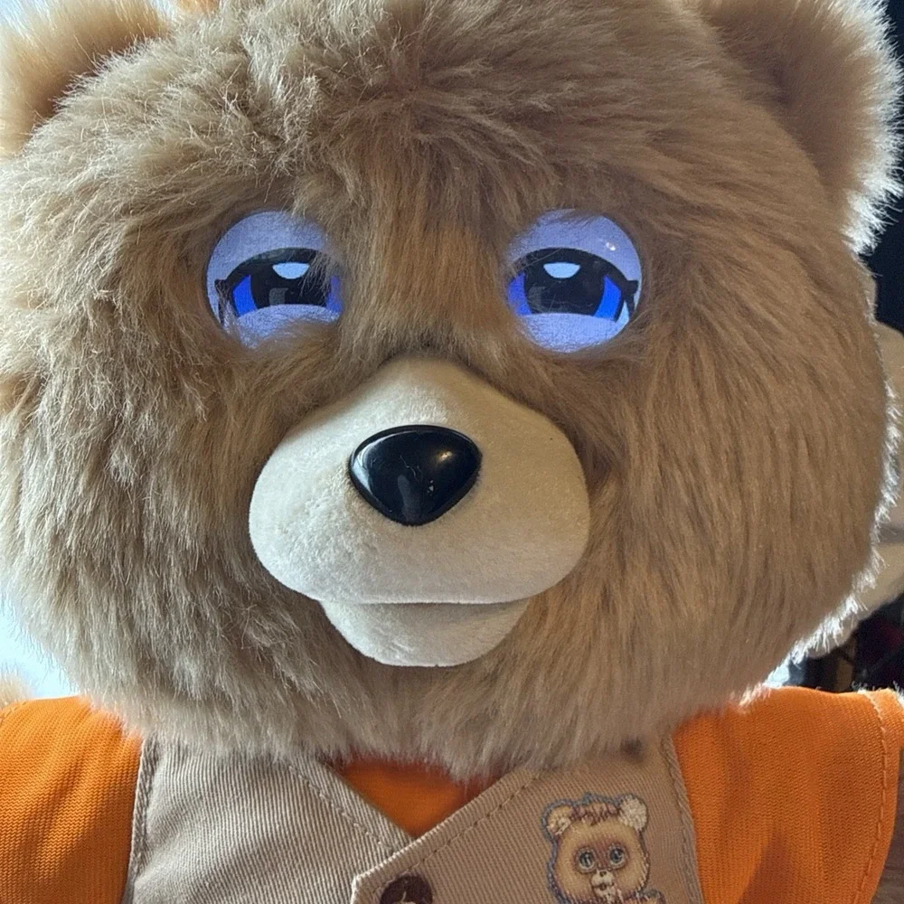 Teddy Ruxpin 2017 Animated Storytelling Bear Bluetooth LCD Eyes - Tested Working